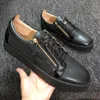 2023 marke Männlich Bequeme Metall Müßiggänger Männer Casual Schuhe Party Kleid Schuhe Männer Wohnungen Lace-Up Sneakers Schwarz Farbe große Größe MKIJKL0000002