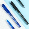 Гель -ручки стирают набор 05 мм из тонкой точки Blueblack Ballpoint Pen для написания канцелярских товаров офисной школы 230807