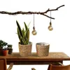 Fioriere Vasi Tanaman pot per tanaman dalam ruangan tanaman keranjang pot bunga penutup penyimpanan rumah rumput tangan keranjang bunga