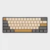 MK61 Mini Retroiluminado RGB Teclado Mecânico para Jogos Cirílico Gamer 60% Hotswap USB PC Compatível Comutador Linear HKD230808