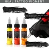 Outros suprimentos de maquiagem permanente 15ml 14 cores pigmento de tinta de tatuagem com caixa kits de arte corporal suprimentos de tintas de beleza profissionais semipermanentes 230807