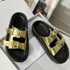 Tabi Slide Sandal Designer Frauen speicherte Split -Zehen Mode Luxus Leder Gummi MM6 Slipper Beach Sandalen