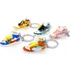 Shoe Parts Accessories Keychains Three-Nsional Sneakers Keychain Shoes Board Pendant Creative Ornament Bag Ornaments Drop Delivery