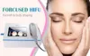 mise au point à haute intensité Machine à ultrasons pour le retrait des rides de beauté Utilisation à domicile Rajeunissement de la peau Lifting du visage machine à ultrasons ultrasons hifu 2D 3D 4D HIFU