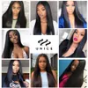 Lace UNICE HAIR Peruvian Straight Hair Bundles Natural Color 100 Human 8 30" Weave 1 3 4 230807