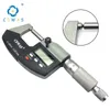 Mikrometrar 0-25 mm Elektroniska utanför mikrometer 0,001 mm med extra stor LCD-skärm Digital Micrometer Elektroniska digitala måttverktyg 230807