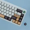 GMK Coffee Keycap Profil wiśni 129 Klawisze/Set PBT Dye-Sublimation Keycap dla MX Switch 60% 80% 100% Układ Mechaniczna klawiatura HKD230808