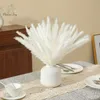 Decorative Flowers Wreaths Natural Pampas Grass Dried Flower Bouquet Wedding Party Garden Decoration Fluffy Reed for Home Table Decor Accessories Vines 230808