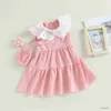 Vestidos de menina Ma baby Dress pesta bayi perempuan Gaun Ruffle para musim panas selempang