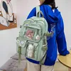 Torby szkolne studiuj kobiety laptopa plecak chłopców Książki dla dziewcząt dla nastolatków Kawaii College Student Kids Bag Rucksack 230807