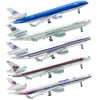 Модель металлического самолета самолетов 20 см 1 400 McDonnell Douglas MD-11 Metal Replica Material с подарком по подарку с подарками для игрушек 230807.