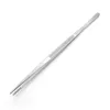 30cm Toothed Tweezers Barbecue Stainless Steel Long Food Tongs Straight Home Tweezers Garden Kitchen BBQ Tool LX4916