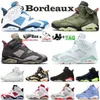 Mit Box 2023 High OG Bordeaux UNC Herren-Basketballschuhe Gold Hoops Tifany Blue Hare Infrarot Black Cat Oregon DMP Sporttrainer Turnschuhe Größe 13