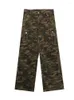 Jeans pour hommes Hip-Hop Heavy Camouflage Vêtements de travail Hommes et femmes Retro Side Pocket Loose Casual Tactical Cargo Pants