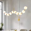 Pendant Lamps Lamp Led Art Chandelier Light Room Decor Christmas Decoration Modern Dining Hanging Ceiling Indoor