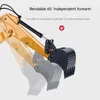 ElectricRC Car Product Huina 1516 Remote Control Excavator 24g 6way Excavation Simulation Engineering Vehicle Children's Toy Holiday Gift 230807