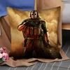 Funda de almohada de doble cara con estampado de Calls Of Duty, 45x45cm, funda de cojín corta de felpa para decoración del hogar, funda para sofá cama y coche 230808