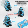 ElectricRC Animals Electric Educational Action Programming Smart RC Robot 24G 360° Walking Sing Dance LED Lighting Remote Control Mini Toy 230807