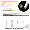 لوازم حفلات الحدث الأخرى 122436pcs عائمة الشموع LED Light مع Wand Magic Wand Halloween Decoration Decord 230808