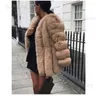 Women Faux Fur Coat Winter Thick Women Overcoat Warm Plus Size Plush Furry Female Jacket Coat Outerwear 5XL High Quality T230808