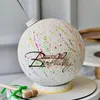 Autre événement fête fournitures Cakelove 1 pièces créativité Unique joyeux anniversaire gâteau Topper or acrylique Cupcake enfants décor 230808