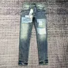 Violet Jeans Hommes Designer Antiaging Slim Fit Casual Jeans Pu2023900 Taille 30-32-34-369tef