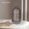 Crystal Table Lamp Kartell Shape Bedside Table Lamp USB Rechargeable Acrylic Touch Control Decorative LED Night Light for Room HKD230809