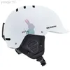 Casques de ski 2023 hiver nouveau casque de ski à bord femmes sports de plein air casque de snowboard hommes chaud anti-collision casque de neige casque de ski HKD230808