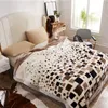 Blankets Double Layer Winter Thick Raschel Mink Weighted Blanket For Bed Soft Warm Heavy Fluffy Throw 230808