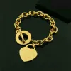 Tiffanylris Luxury Jewelry Designer Charm Bracelets New Brand Ot Clasps Love Charm Bracelet Classic t Letter Designer Couples Chain Fashion Men and Women C9nn