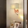 Applique murale américaine Simple métal bronzé E27 lampes moderne intérieur salle de bain miroir LED lumières décor à la maison applique luminaires