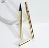 Mascara QIC eyeliner pen is very thin, waterproof and not easy to smudge eyeliner liquid pen, small gold tube, fast drying eyeliner pen, high face value Dhnf6 Dhkje