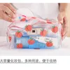 Pencil Bags Big Waterproof Transparent Case PVC Stationery Gift Girls Students Bag Kawaii Makeup Cosmetic Travel 230807