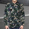 T-shirts pour hommes Mens Outdoor Leisure Imprimé Outillage Camouflage Chemise à manches longues Veste