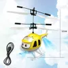 ElectricRC Aircraft Mini Infrared Sensor Helicopter Aircraft 3D Gyro Helicoptero Electric Micro Helicopter Birthday Toy Present till barn#257747 230807