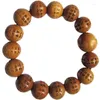 Strand Feicheng Peach Wood Carving Too On The Old Jun Said Chang Qing Jing Chain Bracelet Rosary Avenue Invisible