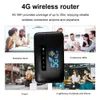 Roteadores H30 Mobile WiFi Router 4G5G LTE 150ms Modem portátil Mini com slot para cartão SIM Bolso de ponto 2600mAh para viagens ao ar livre 230808