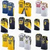 Indiana''Pacers''Basketball -tröjor Tyrese Haliburton 3 Chris Duarte Custom Basketball Shirt Bennedict Mathurin 24 Buddy Hield Paul Jalen Ge