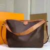 Internet Celebrity Designer Bolsa de Ombro Bolsa Feminina Bolsa de Mão Casual Moda Mulher Bolsas Transversais Luxo Clássico Marrom Flor Compras Totes Feminino Bolsa Corporal Transversal