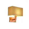 Applique murale américaine Simple métal bronzé E27 lampes moderne intérieur salle de bain miroir LED lumières décor à la maison applique luminaires