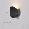 Wandlamp LED slaapkamer nachtkastje eenvoudige moderne woonkamer achtergrond licht minimalistisch zwart-wit gangpad