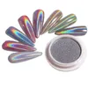 Nagelglitter spegelpulver aurora 1g burk krom sjöjungfru neon för pigment 230808