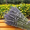 Dekorative Blumenkränze, getrockneter Lavendel, 50100 g, 100 % natürliche, trockene Bündel für Heimdekoration, Duft, handgemachte Seifenblume, 230808