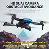 Drone pliable XKRC X6 avec deux caméras, lumières LED, évitement d'obstacles, positionnement du flux optique, retour intelligent, arrêt d'urgence, geste parlant, photo, combat de trajectoire