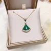 Fashion Classic Mini dress diamond Pendant Necklaces for women Elegant locket Necklace Highly Quality Choker chains Designer Jewelry 18K Plated gold girls Gift