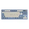 Mechanical keyboard Wired keyboard 84 key axis body hot swappable compatible with multi-system multimedia rotary button HKD230808