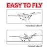 ElectricRC Aircraft Z55 24G 3CH RC Plane EPP Foam Hand Throwing 660mm Wingspan Airplane Remote Control Glider Outdoor Boys Toys 230807
