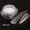 Nail Glitter 1Box Moonlight Pearl Powder Shimmer Mirror White Chrome Pigment Rub Mermaid Dust Polish Pour Manucure JI8016 230808