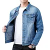 Herrenjacken Jacke Herren Casual Baumwolle Schwarz Denim Jaqueta Jeans Masculina Slim Washed Retro Classic Blue Jeans Mantel Männliche Herrenbekleidung 230807