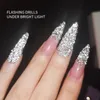 Nail Glitter Diamonds Powder Reflection Party Art DIY Decoration Sugar Gel Polish Chrome Dust Sparkly Flash Disco Pigment 230808